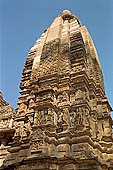 Khajuraho - Lakshmana temple - auxiliary shrine 